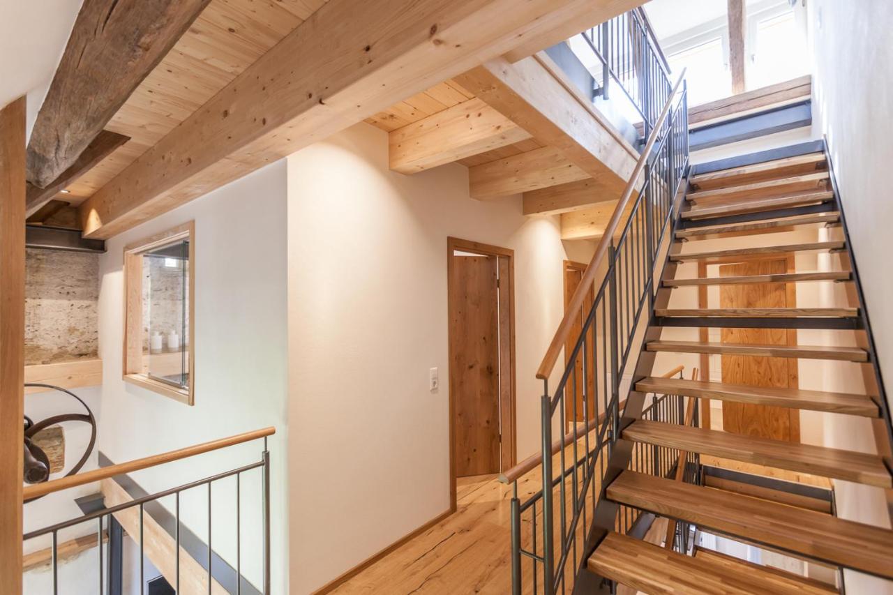 Baumgartners Dreiseithof - Historisch, Modern, Zentral Apartment บาดโครซิงเงน ภายนอก รูปภาพ